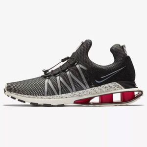 Nike Shox Gravity Running Shoes Black-Sail